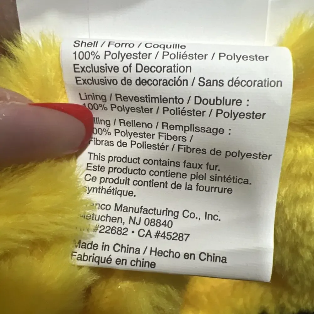 Pokémon Pikachu Kids Hooded Blanket Yellow 48”x33”